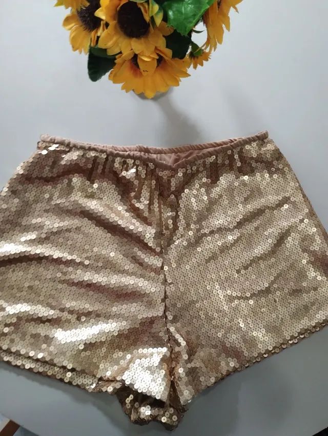 Short todo no paetê por só 60,00 reais  - Foto 3