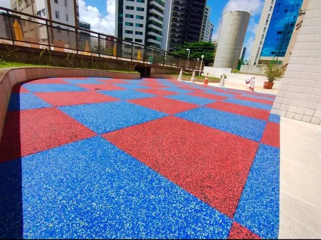 Piso Emborrachado - Borracha Expandida - Foto 4