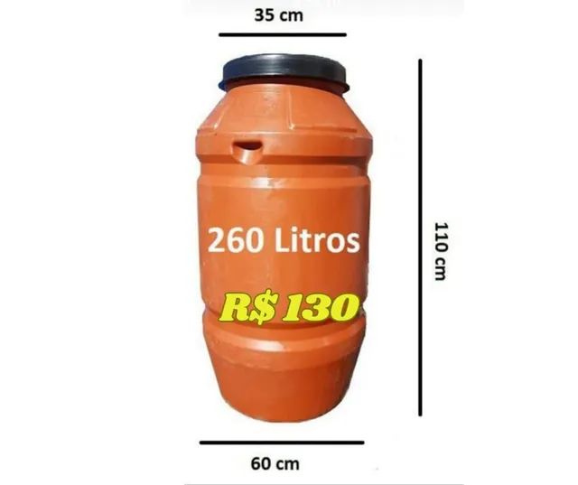 Tambores barricas 260 litros