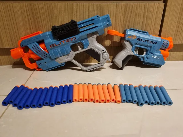 Unboxing Revólver Nerf Maverick + Tiros (Arma de Brinquedo) 