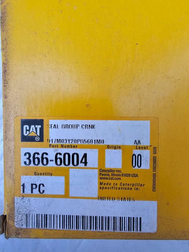 Trator esteira trator rodas caterpillar motor c15 c18 retentor dianteiro motor - Foto 2
