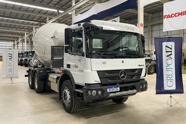 Caminhão Mercedes-Benz Atego 2730 6x4 Betoneira 8m Liebherr - Foto 7