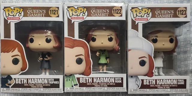 Funko Pop Beth Harmon 1123 - Gambito da Rainha - Final Game