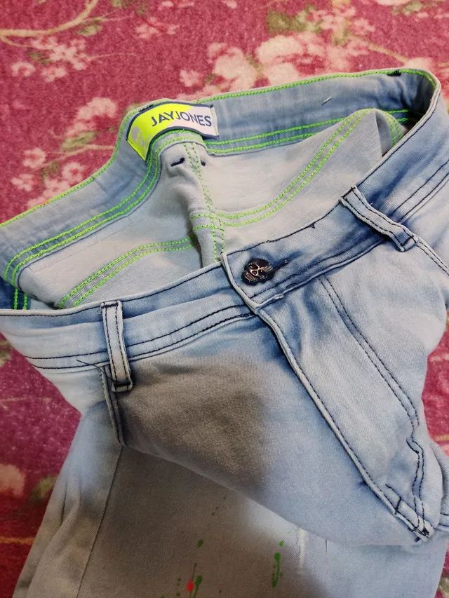 Calça jeans masculina  - Foto 3