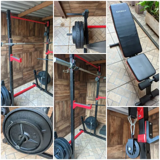 Banco de Supino Reto Musculação Fokus - Fokus Fit - Equipamentos