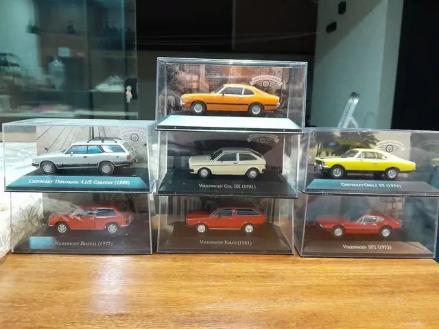 Miniaturas carros inesqueciveis gol