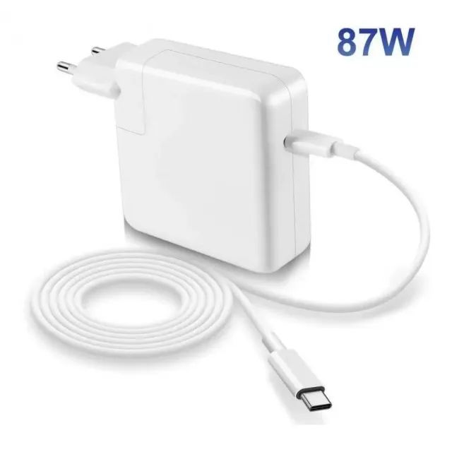 Fonte Para Notebook Compativel Macbook Apple Tipo C 87W DC-APP-87W