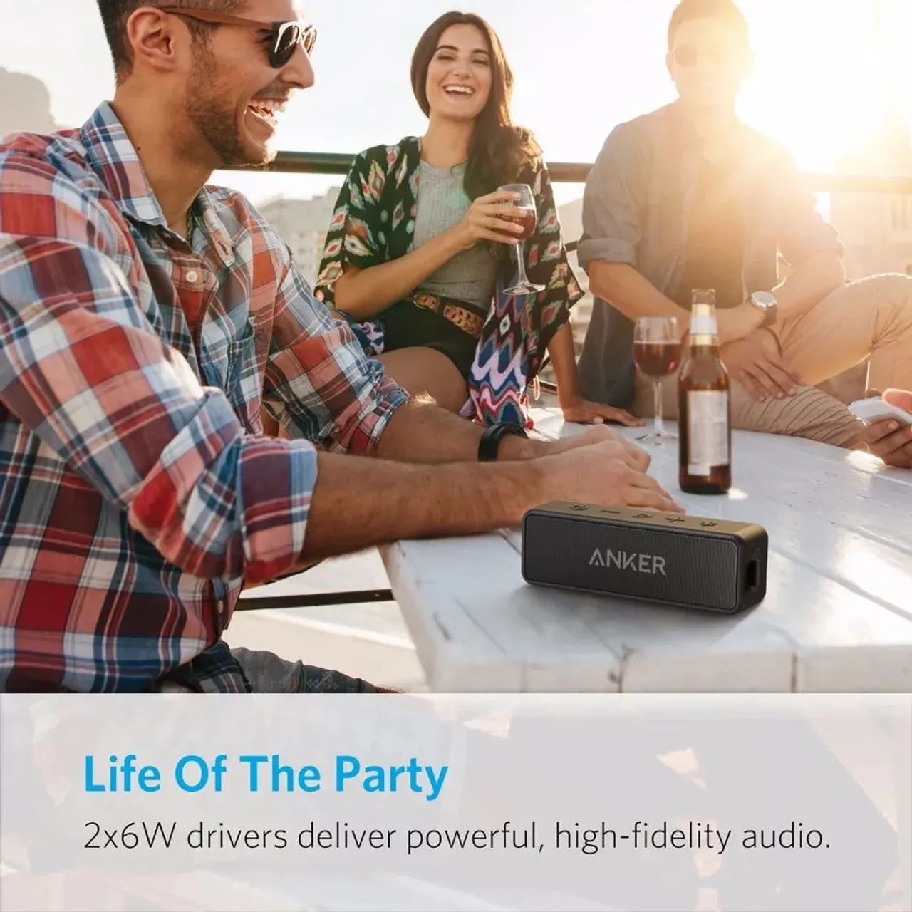 Caixa de som Bluetooth Anker Soundcore 2  - Foto 2