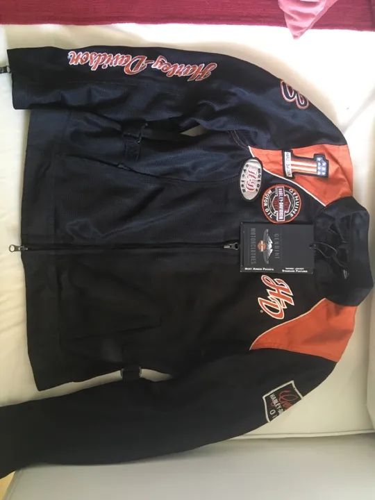 Jaqueta De Verao Pilotagem Harley Davidson Original