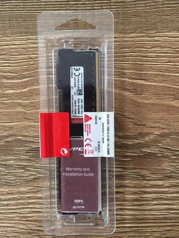Memórias Lacradas - 4Gb Kingston Hyperx Fury Ddr4 2400Mhz Cl15  - Foto 4