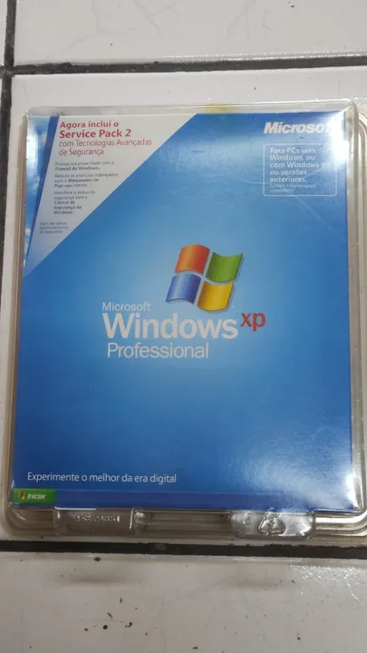 windows XP novo ,na caixa , 3 unidades disponíveis; valor de 1unid. vejo oferta!