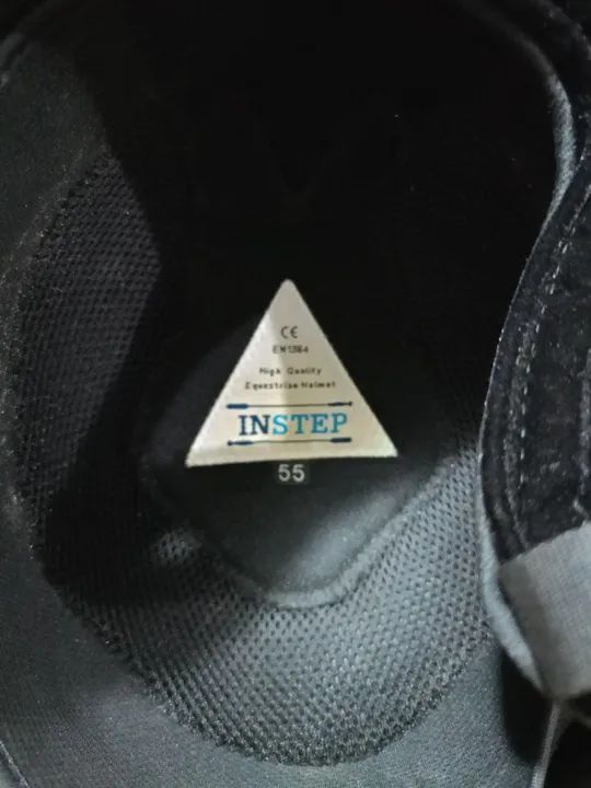 Capacete de equitação - Preto - usado - Foto 6