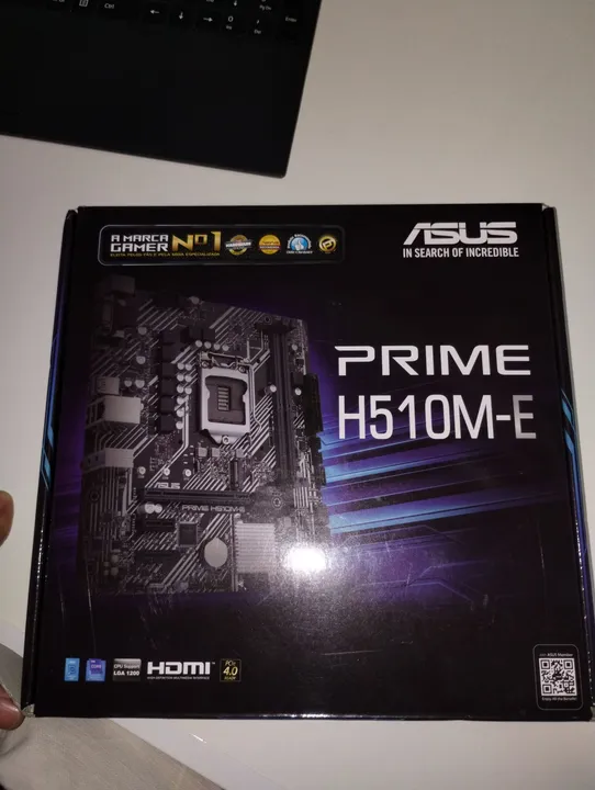 Placa mãe Asus H510M-E nova