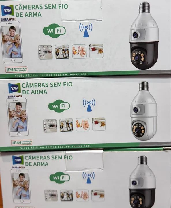 Lâmpada câmera dupla ponta entrega  - Foto 2