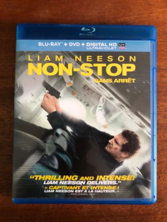 Blu-Ray Sem Escalas Importado. Sem legendas em Português