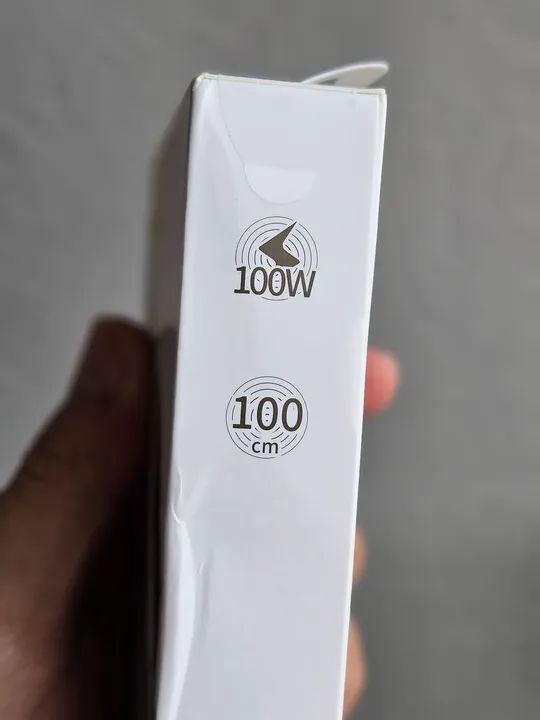 Cabo USB-C para USB-C Baseus 100W - Carregamento Rápido - Foto 2
