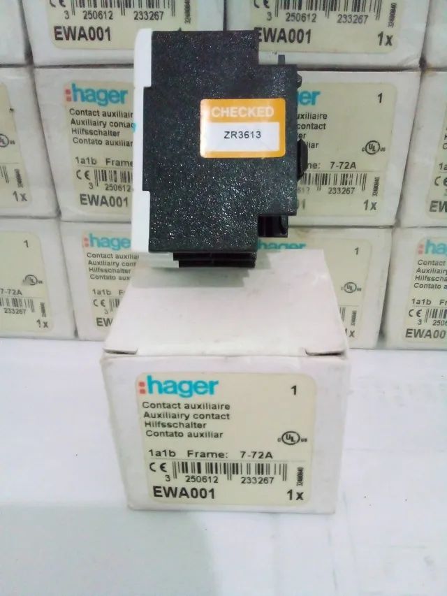 BLOCO DE CONTATO ( hager) - Foto 3