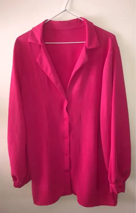 Blusa feminina rosa P marca Cabals Modas - Foto 2