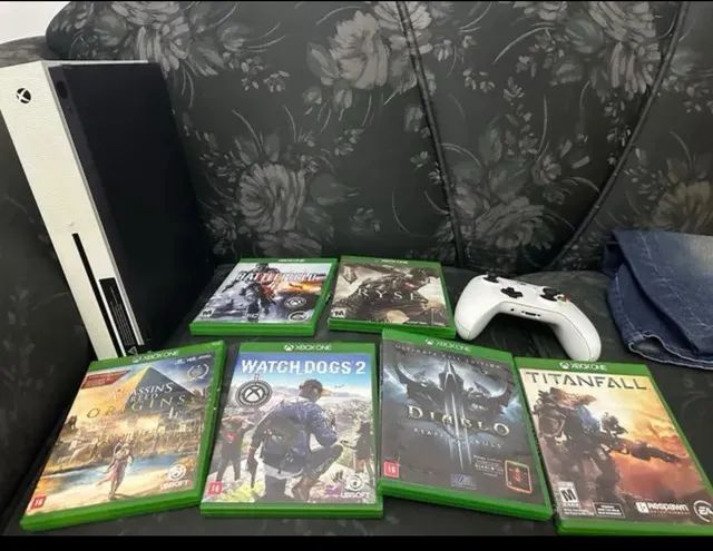 X box one S com 1 terabyte 