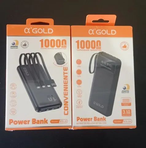 Carregador Portátil Power Bank 10.000mah Universal Celular