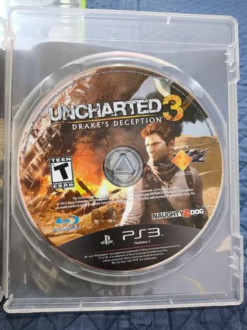 Uncharted 3: Drake's Deception<br>PS3 Original, mídia física. - Foto 5