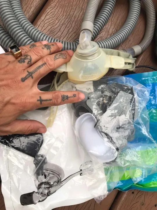 Kit Completo Aparelho Cpap Automático Para Apneia Do Sono Germany Resmart - Foto 2