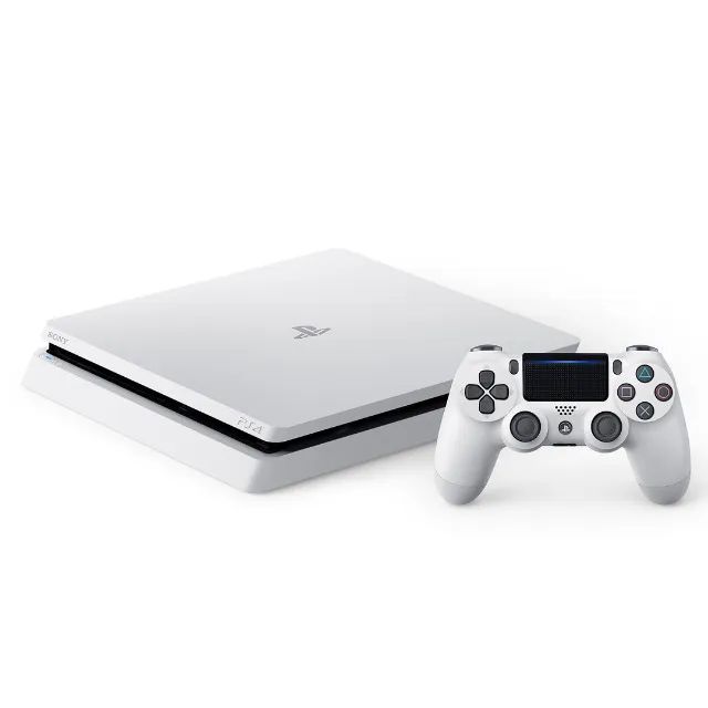 PS4 Slim 500gb Branco Glacier White (Seminovo) | Item Testado! - Garantia XonGeek!