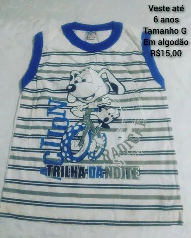 Regatas infantil em algodão  - Foto 2