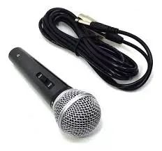 Microfone Profissional com Fio SM-58 Dynamic Premium - Foto 2