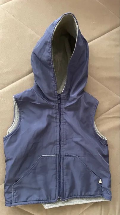 Colete forrado fleece 