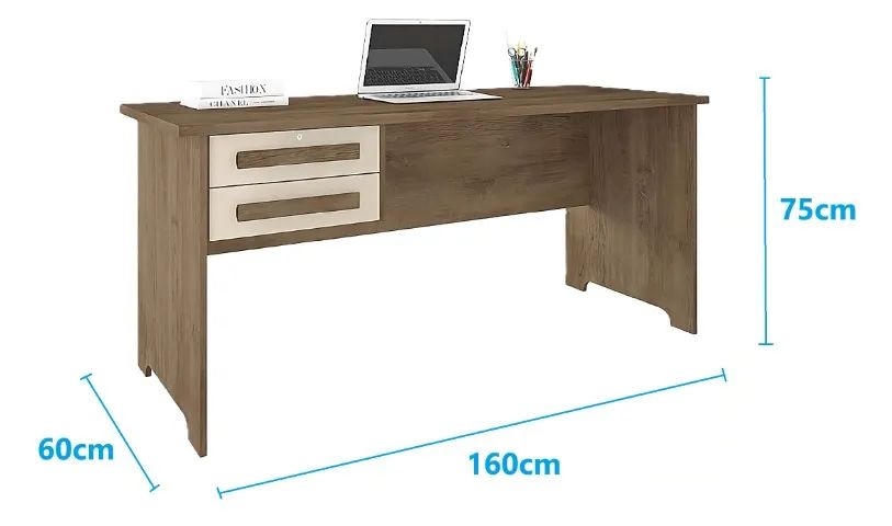 ESCRIVANINHA MESA DE COMPUTADOR 1.60m GRANDE ALTO PADRÃO = FRETE + MONTAGEM GRÁTIS!!