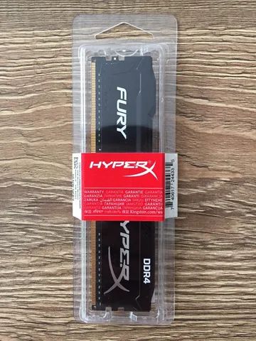 Memórias Lacradas - 4Gb Kingston Hyperx Fury Ddr4 2400Mhz Cl15  - Foto 3