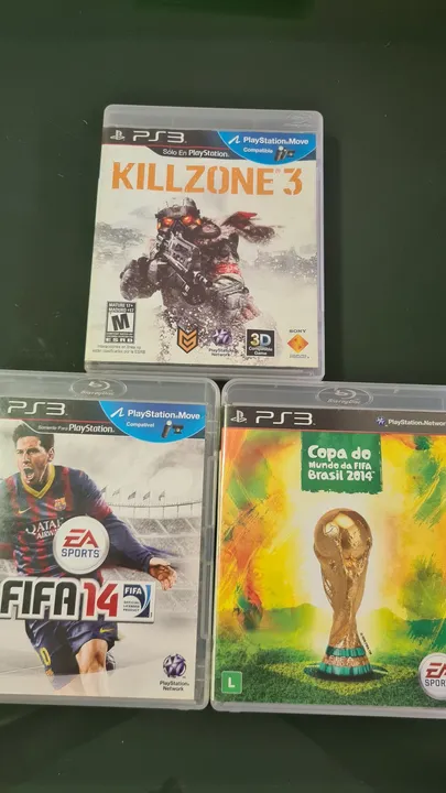 3 jogos PS3 usados