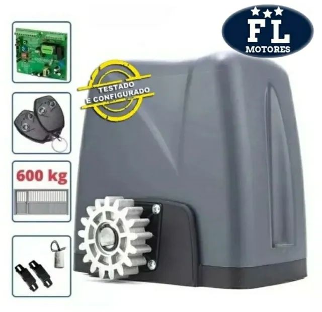 Motor para portão Garen TSI novo instalado  - Foto 4