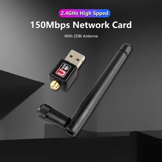 Adaptador Wi-fi 150mps 2.5gz