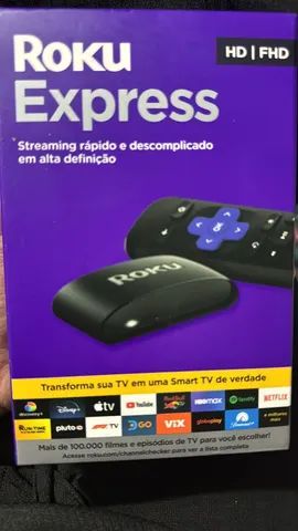 Roku Express Streaming para TV, Full HD, Com controle, Wi-fi de Banda-Dupla - Foto 2
