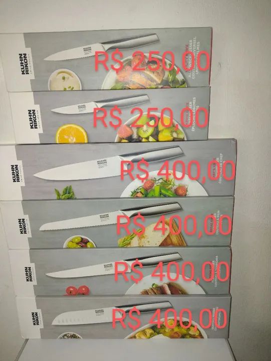 Faca de Cozinheiro Kuhn Rikon - Nova - Foto 4