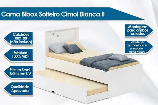 Bicama Bianca      Pronta Entrega!! - Foto 4