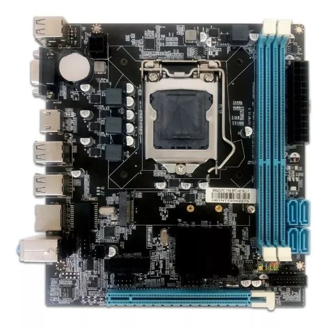 Placa Mãe Nova 1155 H61 I3,i5 E I7 2ª E 3ª Geração 