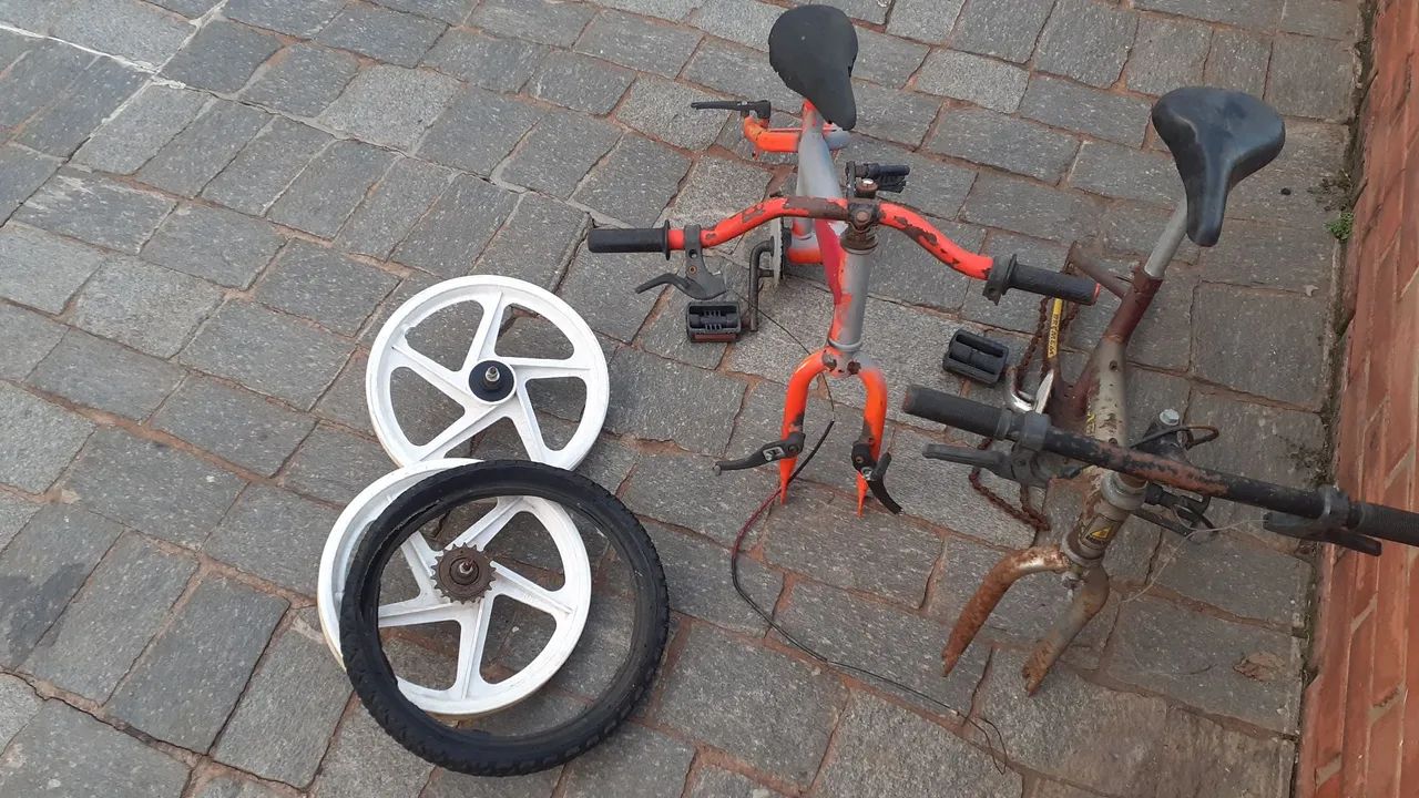 Peças bicicleta infantil aro 16 - Foto 3