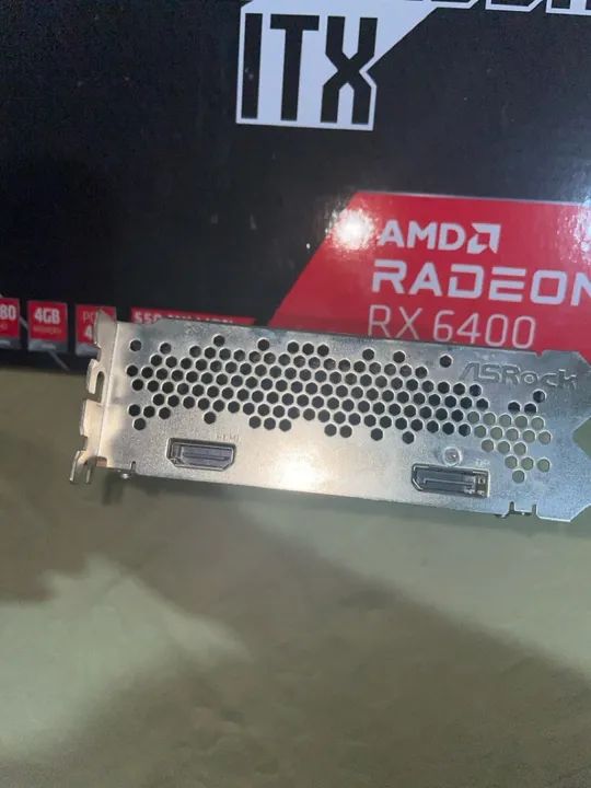RX 6400 4GB ASRock - Foto 3