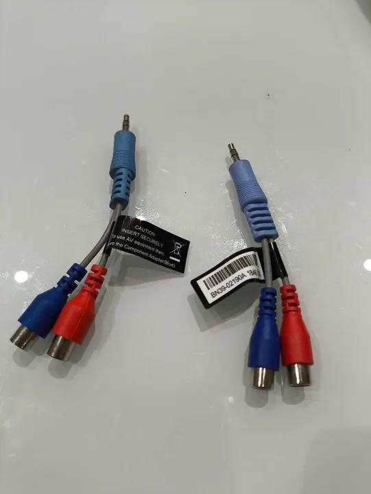 Cabo AV Original Samsung Adaptador TV P2 x RCA Bn39-02190a