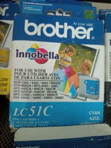 Cartuchos da impressora Brother original 