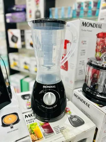 liquidificador mondial 2 v , copo super resistente , 1 ano de garantia