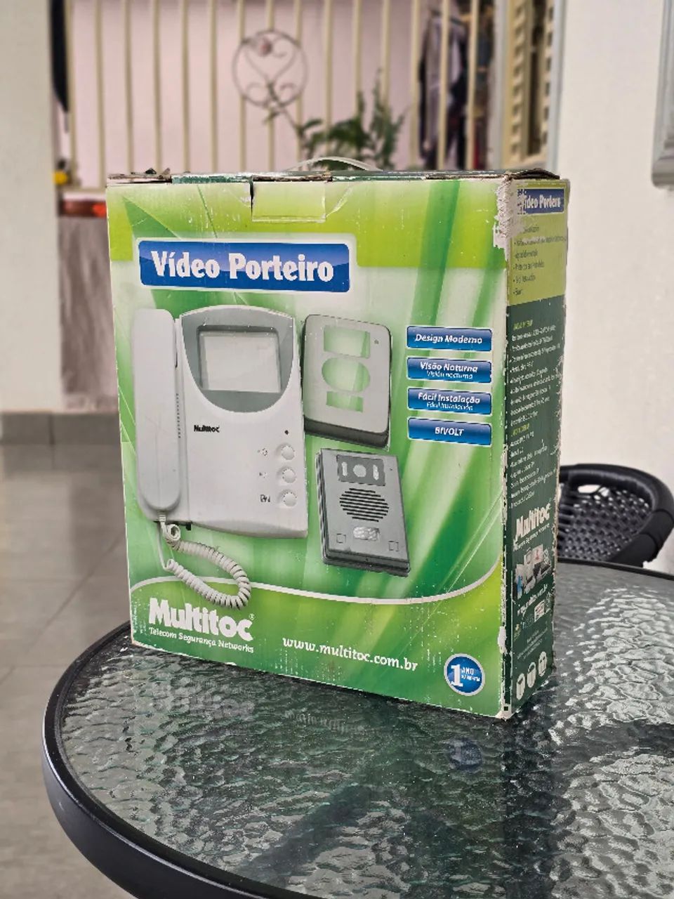 Vídeo Porteiro Multitoc P&B Bivolt