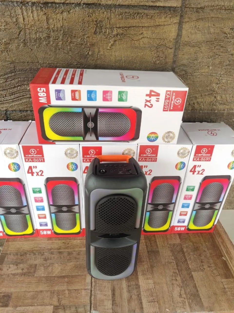 Caixa de Som Bluetooth Imenso X71 28W - Nova - Foto 5