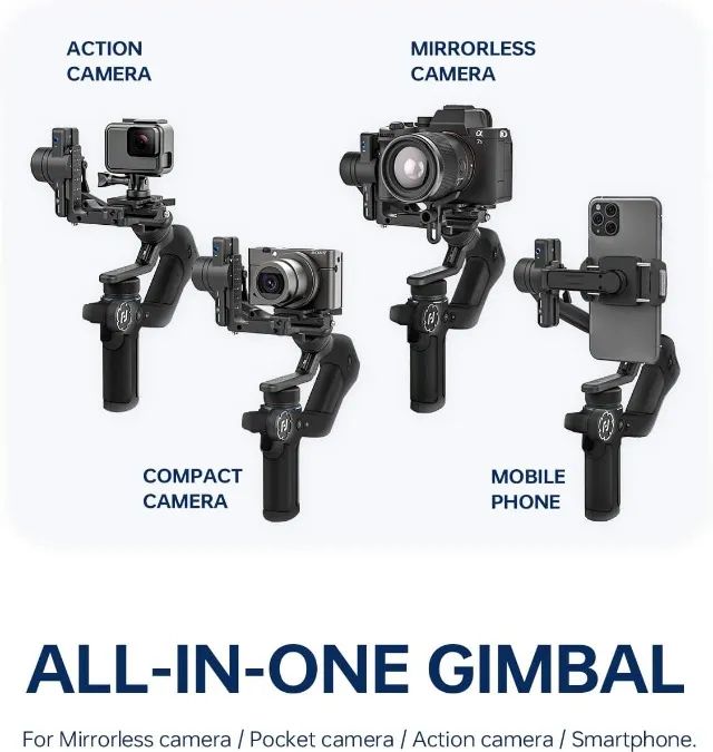 Estabilizador de Câmera Scorp Mini 2 - Completo - Foto 4