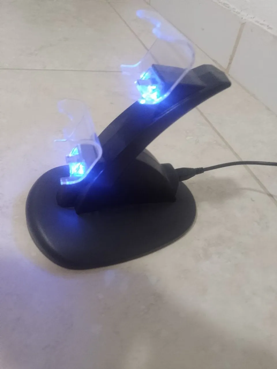 Base Carregadora PS4 com LED
