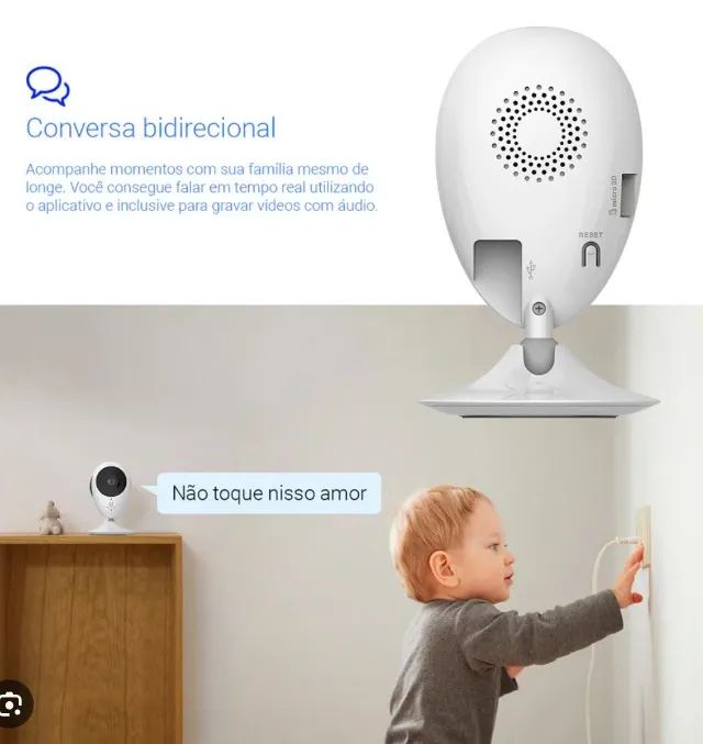 Segurança interna Ezviz C2c Full Hd 1080p 2mp Wi-fi. - Foto 3