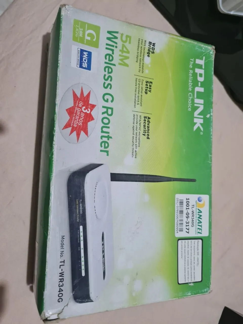 Roteador Wireless TP-Link TL-WR340G 54M